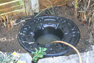 So klein und doch schon Teich | Das Umwelthaus